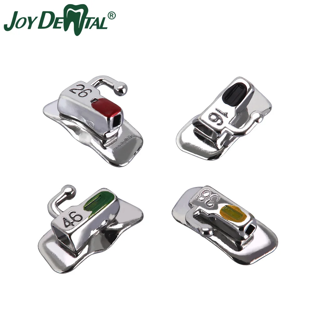 4pcs Dental Orthodontic Tubes Roth/mbt/edgewise Bondable Buccal Tube