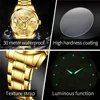 OLEVS 3619 Mens Watch Top Brand Fashion Original Quartz Watch for Man China Loong Dragon Dial Waterproof Luminous Date Reloj 4