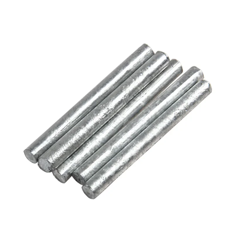 Zinc Rod Zinc Rod High Purity Zn 99.5% Ingot Round Bar Anode Electroplating Diameter 2mm to 100mm