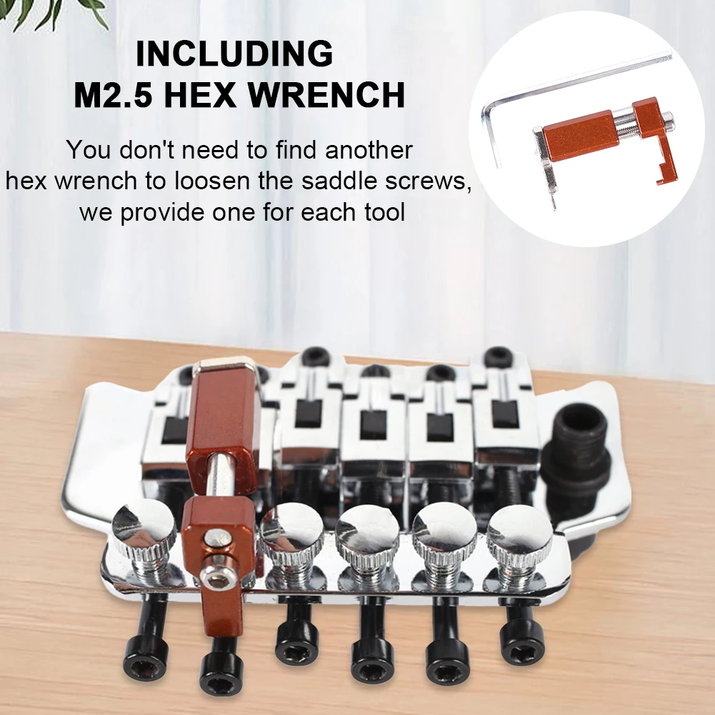 Intonation Adjuster Guitar Bridge Intonation Tool for Floyd Rose Tremolo Bridge Systems