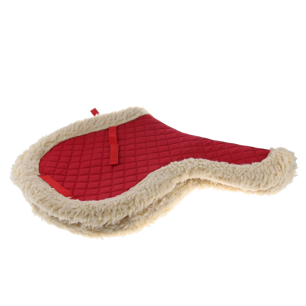 1Pcs Polyester Horse Saddle Pad Western Horse Saddle Seat Pad Anti-Slip Riding Equipment Supplies for Riding Jumping