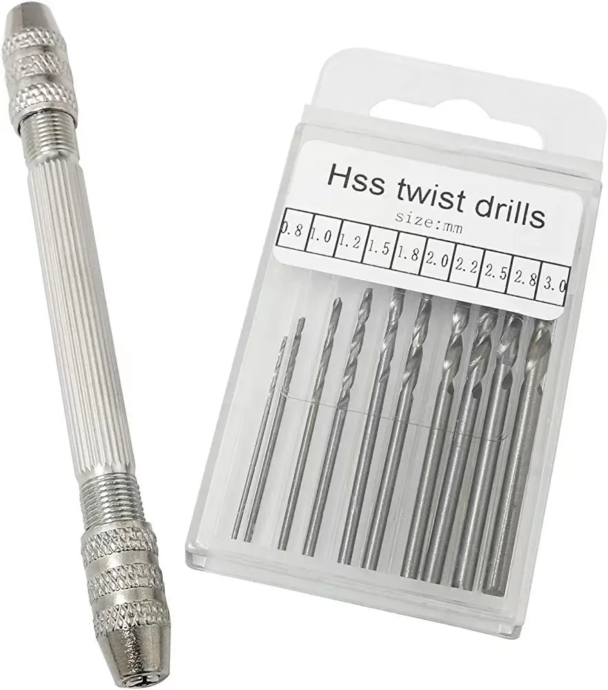 Double Ended, Twisted Drills Tool,Boxed 0.83.0 Drill Bits