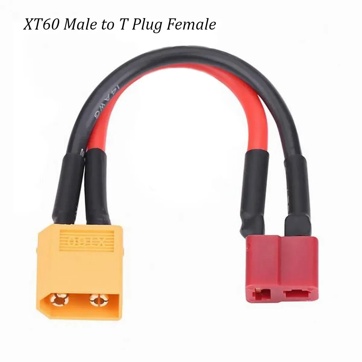 Adaptateur XT60 vers T Plug pour Batterie RC - Lot 1 ou 5