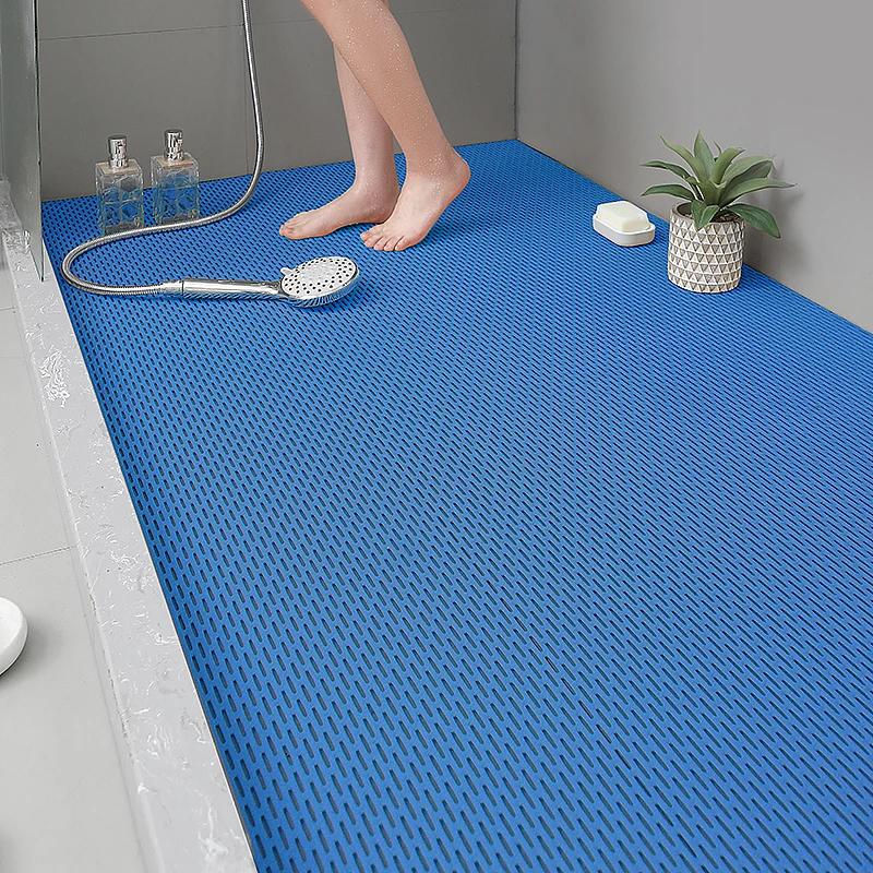 שטיח אמבטיה מונע החלקה חדר מקלחת אמבטיה שטיח רגליים חלול שירותים מטבח שטיח עמיד למים שטיחים דקורטיביים לבית כיסויי רצפה