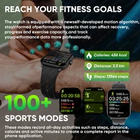 Watch 5 Global Version Men Women AMOLED Screen Always Show Time Heart Rate Bluetooth Call GPS Track Waterproof Sports Smartwatch - Image 3
