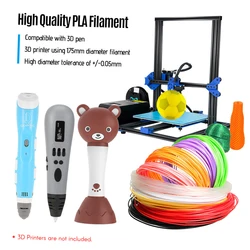IDRAWING – Filament PLA de haute précision, 1.75mm, matériau écologique, recharges de Filament pour stylo 3D, 20 couleurs, 2022 pouces 