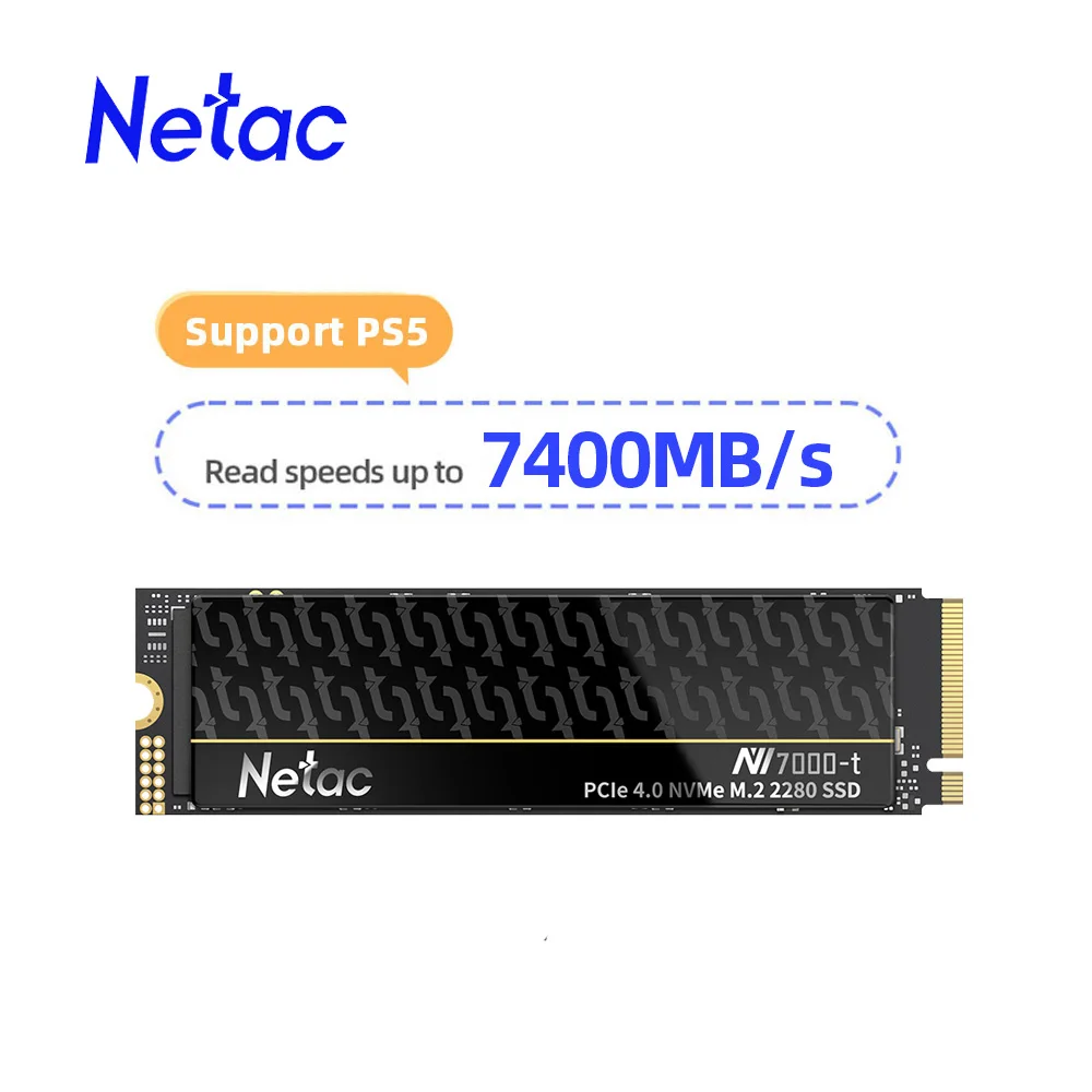 Netac-Disque dur interne SSD, M.2 2280, 1 To, 2 To, 4 To, NVcloser, PCIe4.