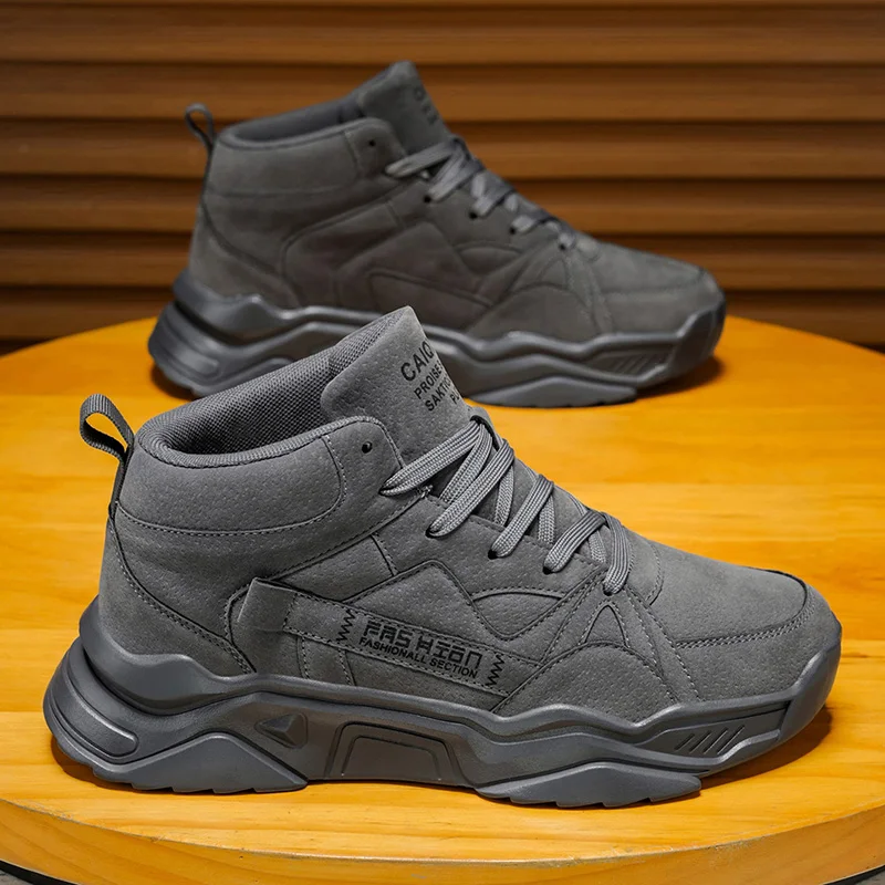 Men's Low-Top Sneakers, Gray/Black/Beige Casual Shoes with Arch Support, Cushioned Pvc Sole and Arch Support Technology, Suitable for Gym, Everyday Wear - Lightweight and Durable Men's Casual Sneakers, Stylish Outdoor Casual Sneakers, Lace-Up Closure, Cushioned Insole, Provides All-Day Comfort, Suitable for Walking and Everyday Use