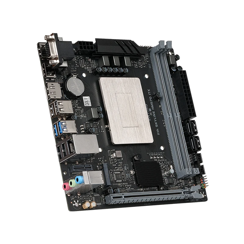 ERYING M-ITX Set di schede madri per desktop fai da te con Kit Core CPU integrato i7 11850H 8 c16t DDR4 B560i Set di assemblaggio per Computer per PC da gioco