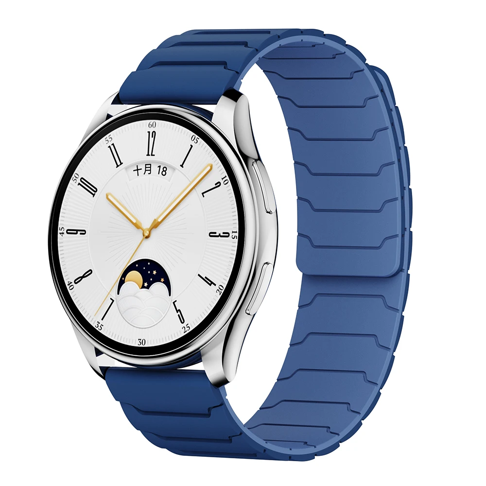 Magnetic Loop Silicone Watch Strap - Universal Fit 20mm/22mm