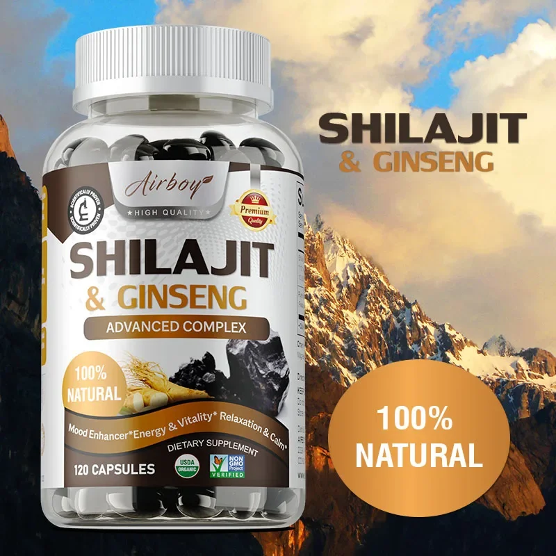 Shilajit-Supports Brain, Concentration, Memory, Boosts Energy, Promotes Metabolism, Immune Health