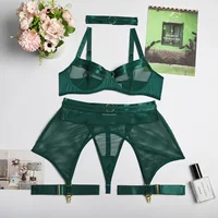 4-Piece deep green