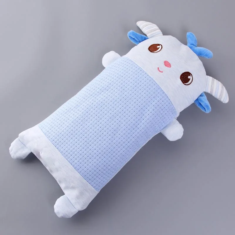 Baby Muppet Pillow Soft baby pillow Comfortable Cotton newborn pillow Baby sleep headrest Breathable baby Mom's Love