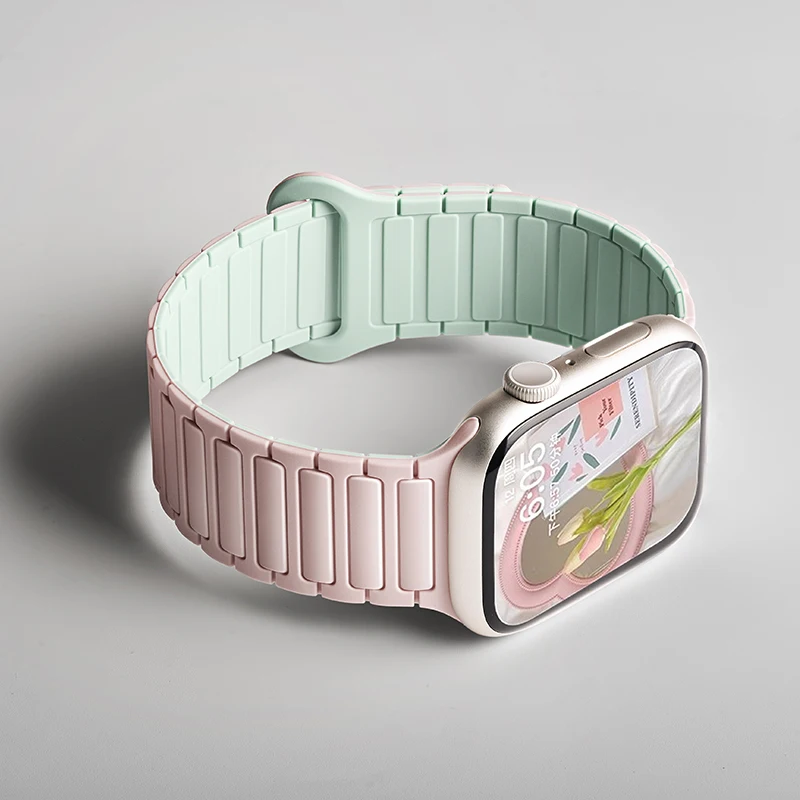 Premium Magnetic Silicone Watch Strap - Universal Fit