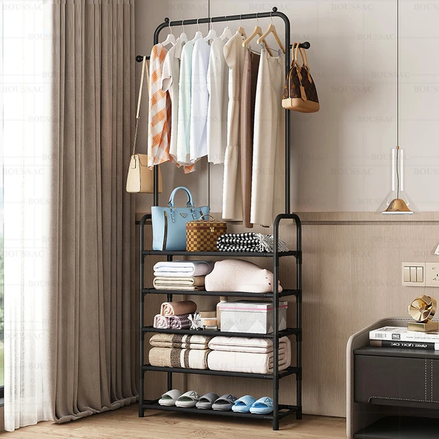 Cabide de parede para roupas, suporte para secagem de roupas
