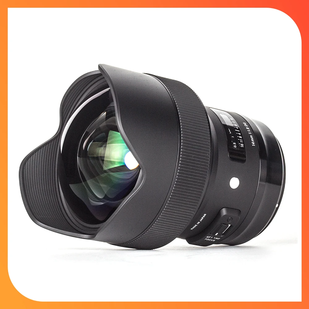 Sigma 14Mm F1.8 Dg Art Lens Full Frame 14Mm F1.8 Grandangolo Prime Lens Per Canon Mount O Nikon Mount O Sony E Mount