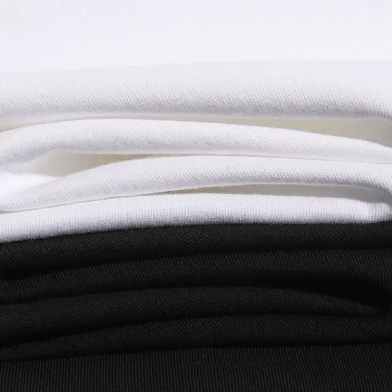 Casual Men's Short Sleeve Round Neck Fashion Cotton Graphic Printed T - Shirts Tops 6