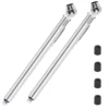 Pencil Tire Pressure Gauge Portable 2 Zinc Alloy Air Pressure Gauge 5-50PSI 0.5-3.5BAR Not Rusting Pen Tire Gauge for Cars Bikes 1