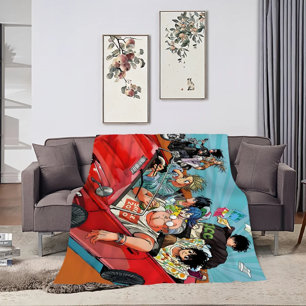 Anime Sakamoto Days Cool Blanket Skin friendly comfort warm soft plush blanket suitable sofa living room office bedroom 4