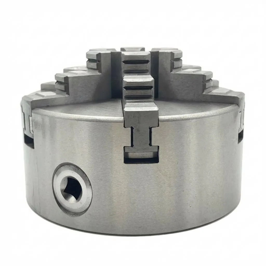 SANOU 160mm 수동 금속 선반척 6조 셀프 센터링 정밀 가공 및 연삭용 K13-160