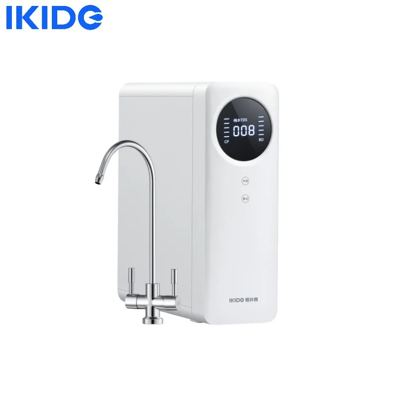 IKIDE 400G Under the Kitchen Household Double Outlet Large Flow RO Reverse Osmosis Water Filter Drinking Water