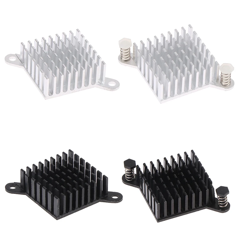 

1Pc Aluminum Heatsink Cooler Radiator 28*28*11MM w/Nails South North Bridge Heatsink Laptop GPU Radiator
