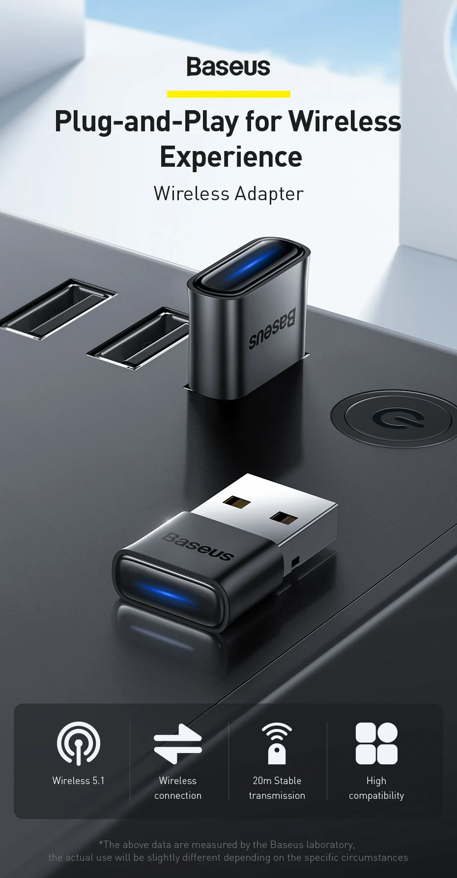 adaptador bluetooth 5.1 conexão sem fio fone