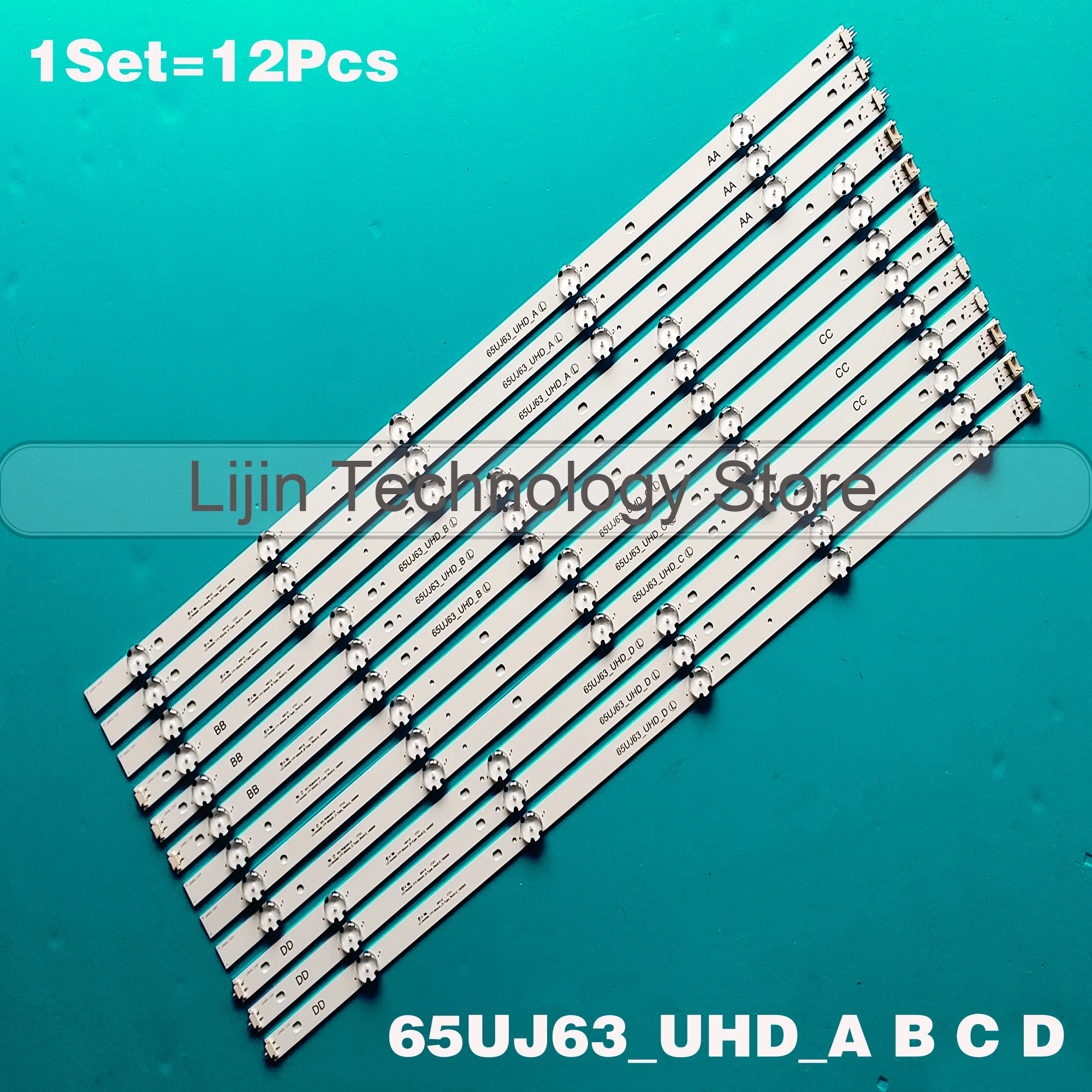 ERAKAFZTTK LED-Streifen Für 65 Zoll TV - 12 Stück Ersatz LEDs Für LG Modelle