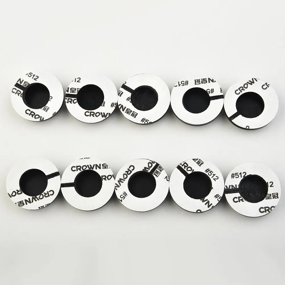 

Accessories Gasket Anti-collision Gasket 2.8cm Diameter Anti-Collision And Black Car Door Silicone Sound 10PCS