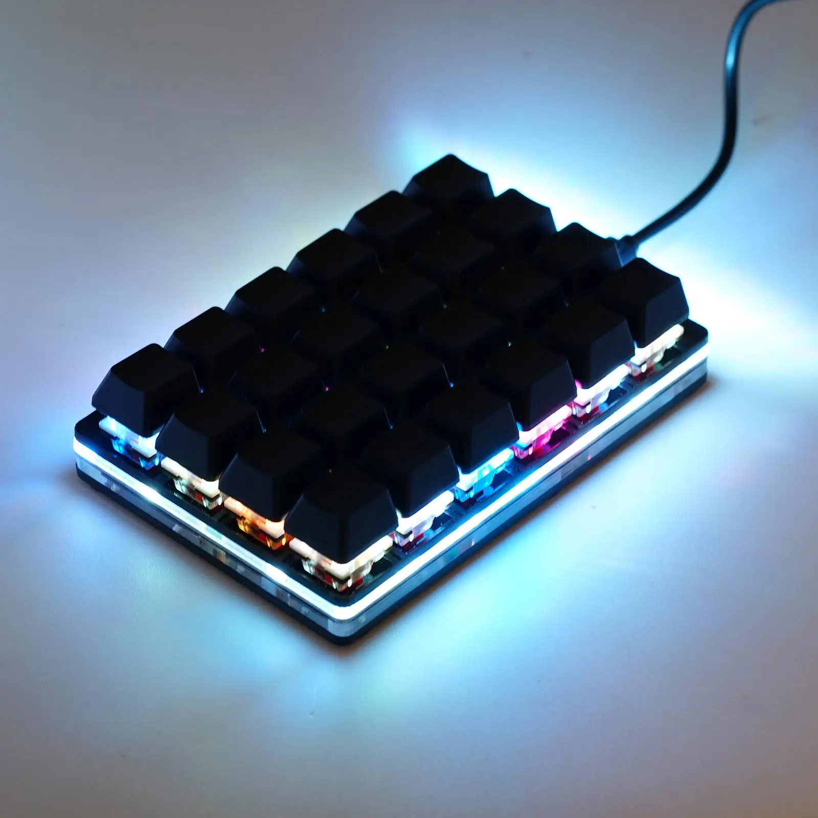 マクロカスタムキーボード,メカニカルキーボード,プログラム可能,2/3/4 