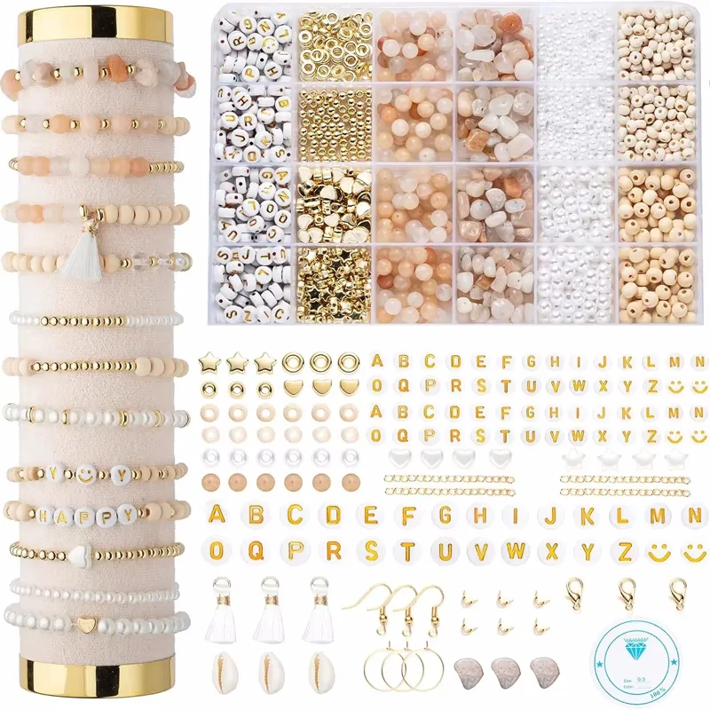 Natural Stone Bead Jewelry Making Kit