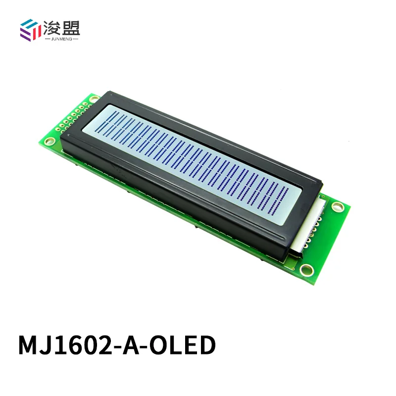 OLED1602 lcd module WEH001602A SPI serial port built-in font LCD display module yellow green Blue 5V