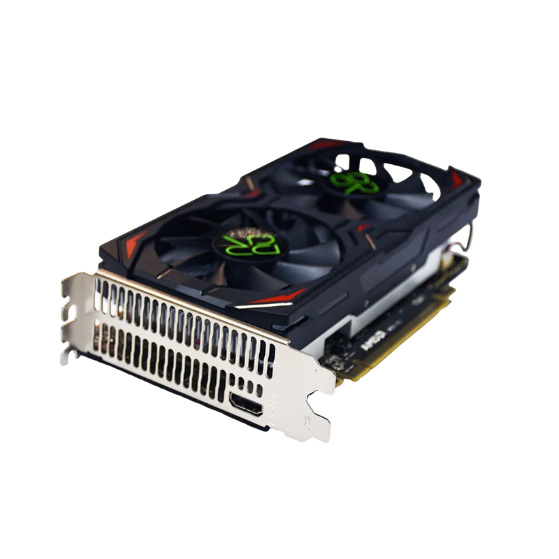 Cost effective Signal Port HDMI with Back Plate BR radeon RX 580 8GB gddr5 256bit GPU computer game graphics VGA Video card