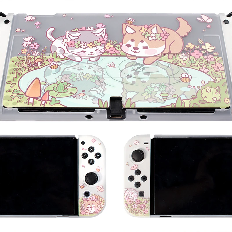 Soft TPU NS Joycon Cover, Concha protetora,