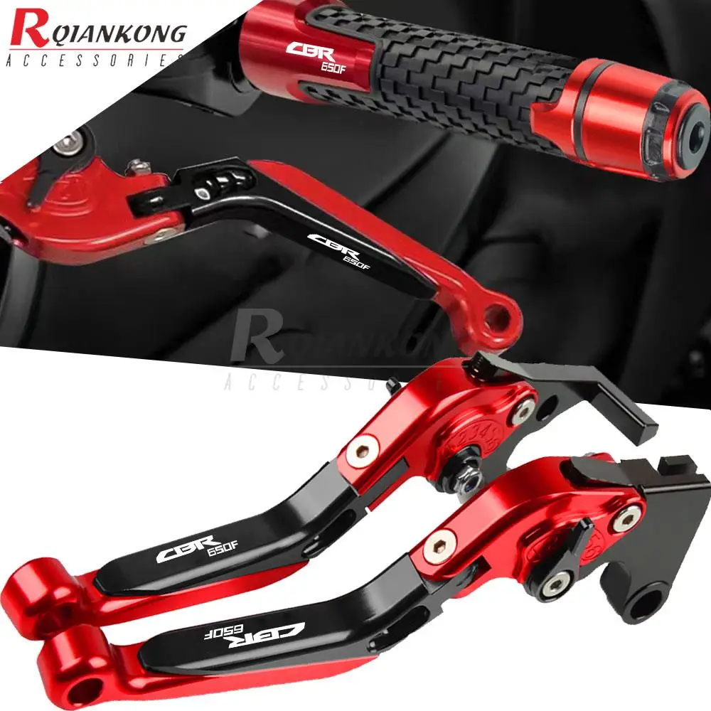 Motorcycle Extendable Folding Clutch Lever Brake Lever Parking Hand For Honda Cbr650F Cbr 650F Cbr650 F Cbr 650 F 2014 2015 2016