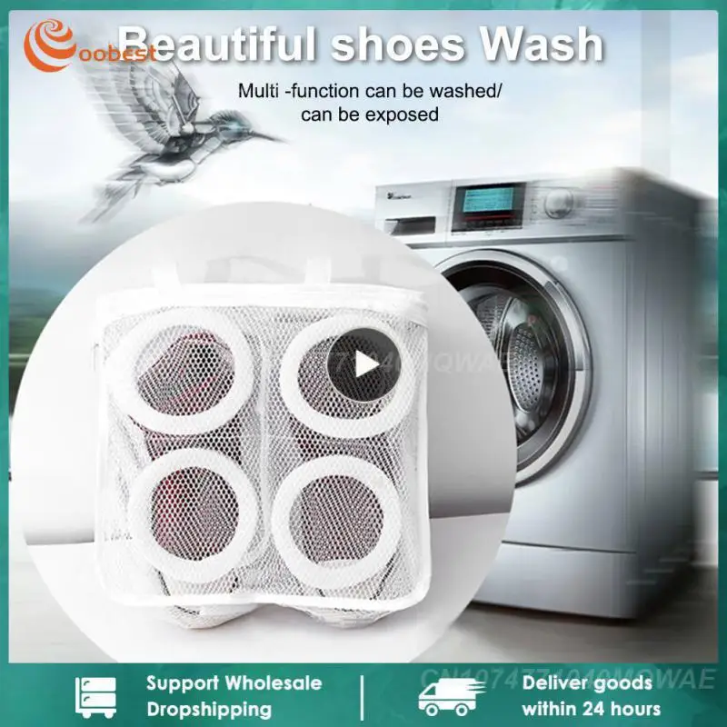 

Сумка для стиральной машины, обуви, дорожный портативный сетчатый мешок для стирки, защита от деформации, проветривание обуви