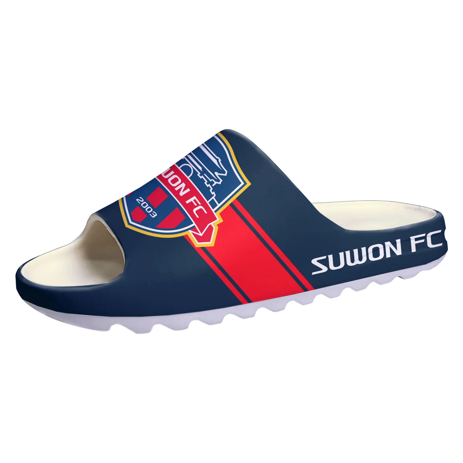 

수원 Suwon Football Soft Sole Sllipers Home Clogs Customized Step On Water Shoes Mens Womens Teenager Step in Sandals
