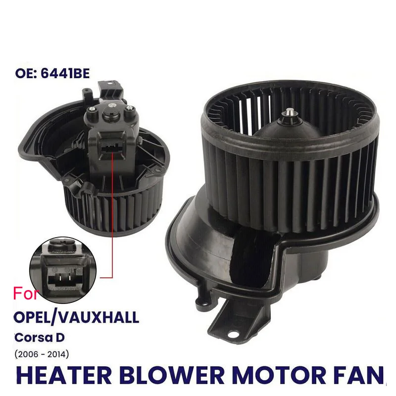 

HEATER BLOWER MOTOR FAN FOR VAUXHALL CORSA D MK3 06-14 CORSA E MK4 14-20 ADAM