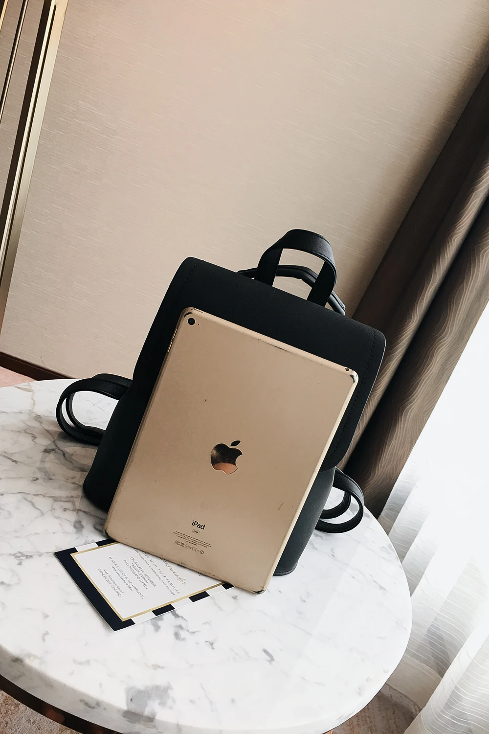 Backpack Women's New Style Instagram Trendy PU Leather Fashionable Computer Backpack with Sports Niche Design