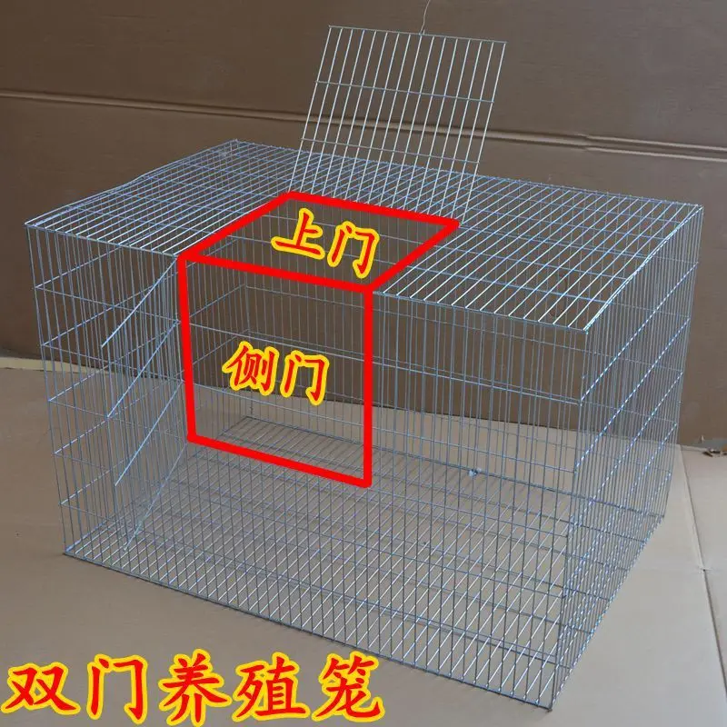 

Stainless Steel Bird Cage, Large Size, Thickened, Galvanized Wire Cage, Chicken Cage, Pigeon Cage, Breeding Cage, Small Chicken