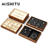 MISHITU Solid Wood Jewelry Tray High-end Exquisite Ring Earring Necklace Bracelet Jewelry Display Counter Jewelry Storage Tray 1
