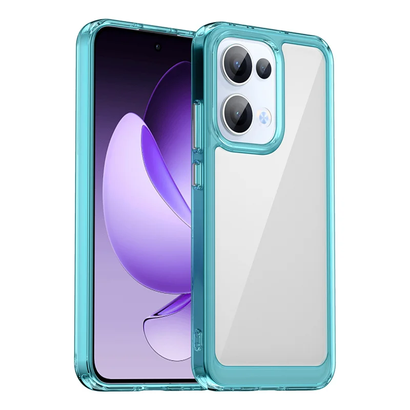 Transparent Colorful TPU Protective Phone Case Cover