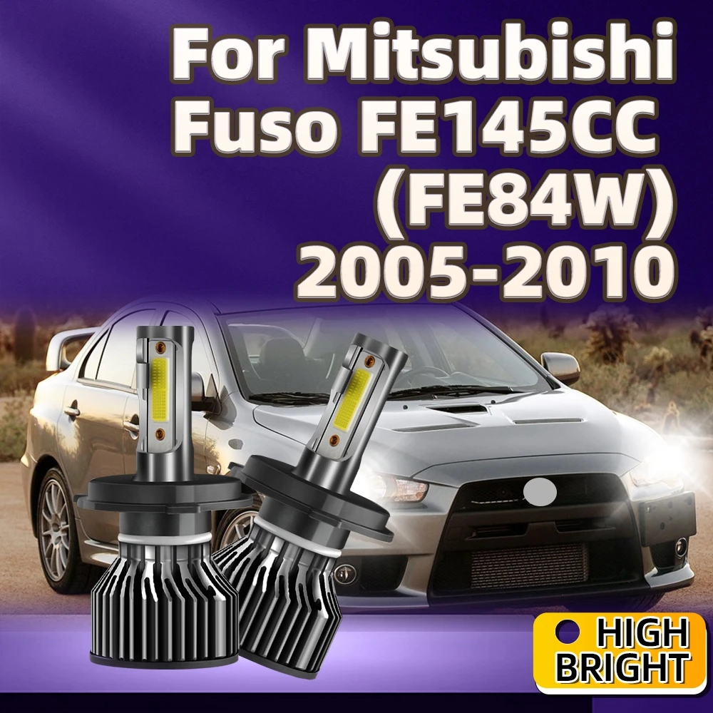 

LED Headlight 150W High Power H4 Turbo Lamp 6000K Car Lights For Mitsubishi Fuso FE145CC FE84W 2005 2006 2007 2008 2009 2010