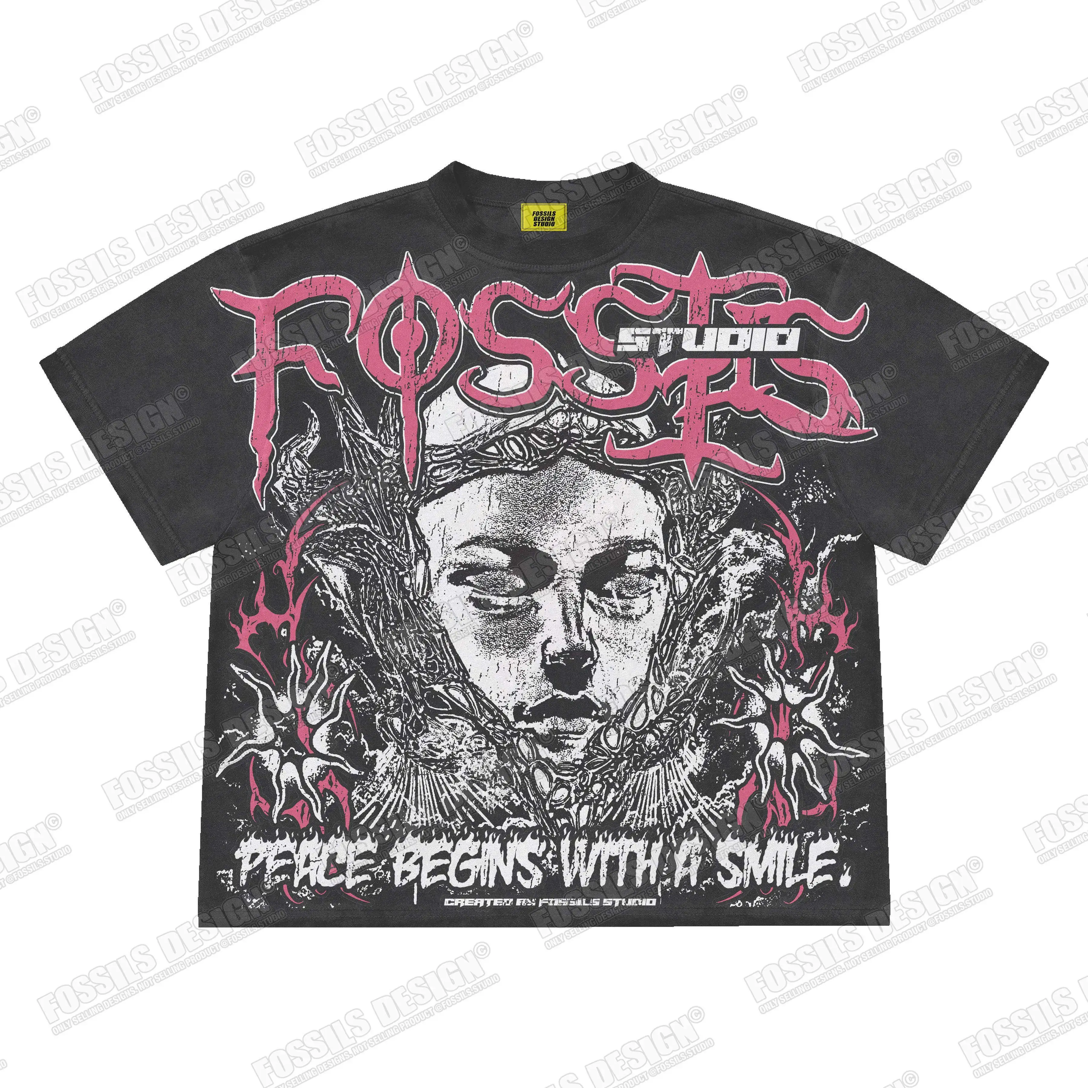 Рисунок 5 - Американские ретро-футболки с принтом глаза