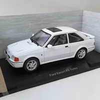 Die-cast 1:18 Scale Ford Escort Rs Turbo Simulation Alloy Static Car Model