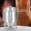 Stainless Steel Vertical Charcoal Duck Chicken Oven Meat Roast Stove Goose Crispy Pork Belly Hanging Oven 2
