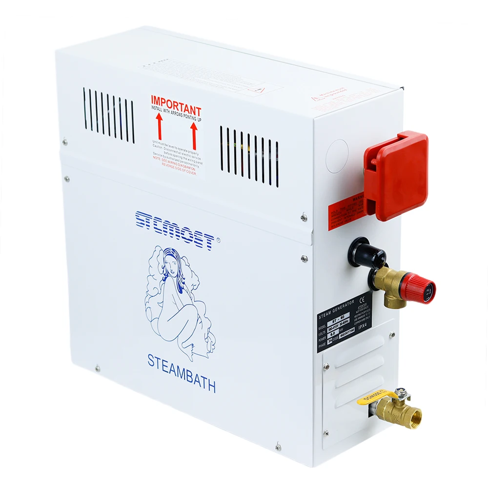 3/4.5/6/9KW 220/380V Steam Generator For Sauna Room Bath Shower Power Home Heate
