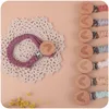 1Pcs New Pacifier Clip Chian Holder Beech Wooden Clips Teether Toy for Baby Chew Rattles Mobiles Newborn Nursing Accssories 3