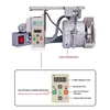Sewing Machine Energy Saving Servo Motor 220V 550W Mute Electronic Brushless Motor for Flatbed Double Needle Sewing Machine 5
