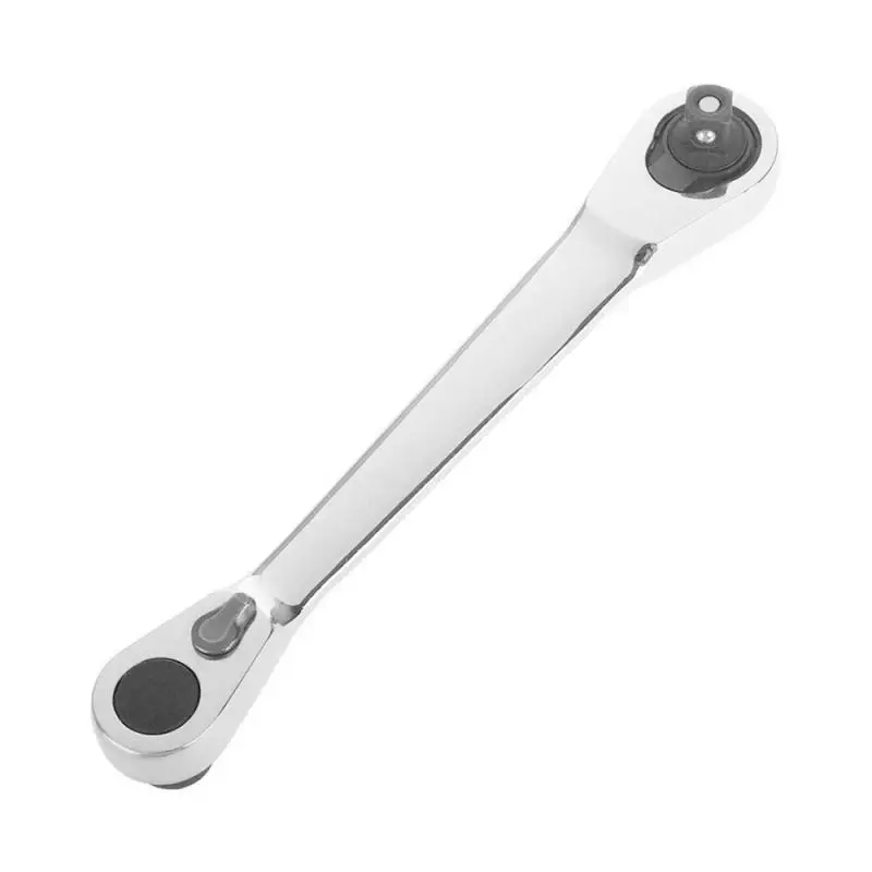 

6-27mm Double Head Ratchet Ring Wrench Quick Two-way Reversible Ratchet Spanner Set Steam Engine Repair Tools